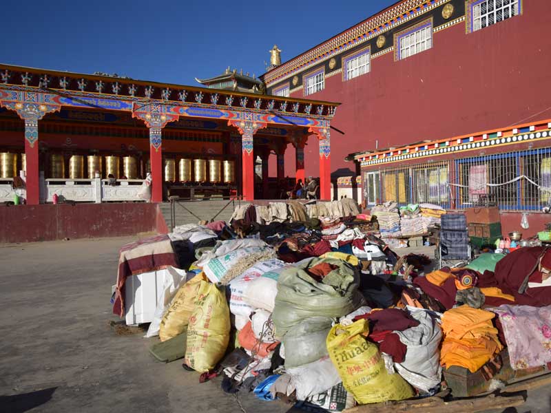 donated clothes